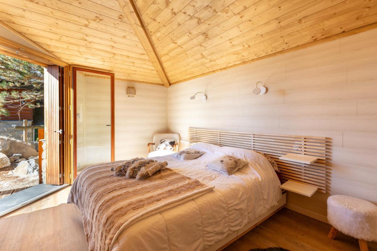 Chalet Les Tilleuls - Jolie Vue Montagne Et Lac 레 장글 외부 사진